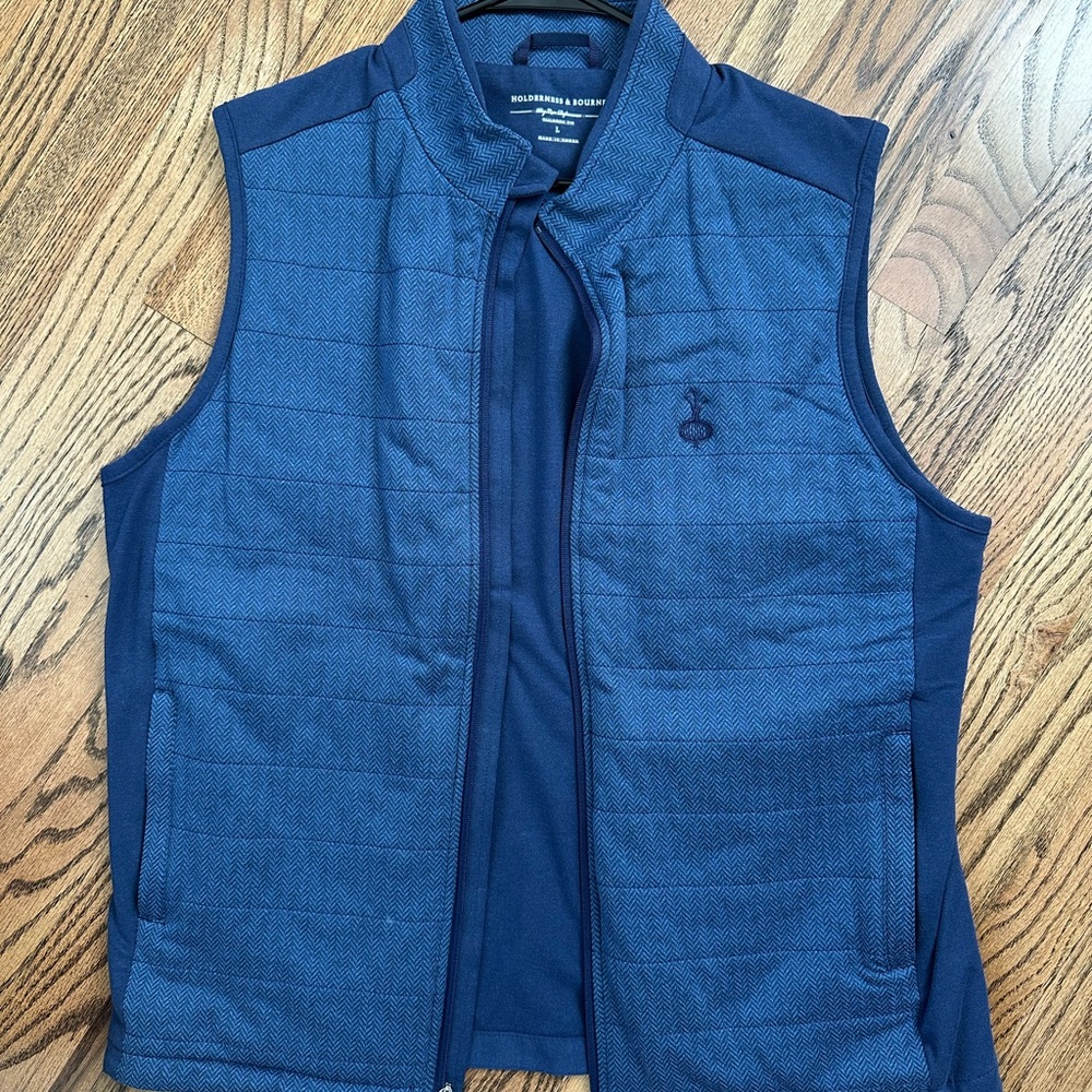 Blue Holderness & Bourne Vest